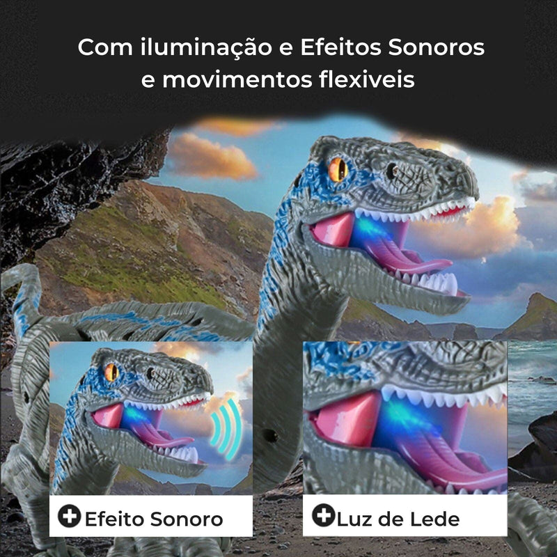 Dinosaur Toys ™ - Dinossauro de Controle Remoto Ultra Realista